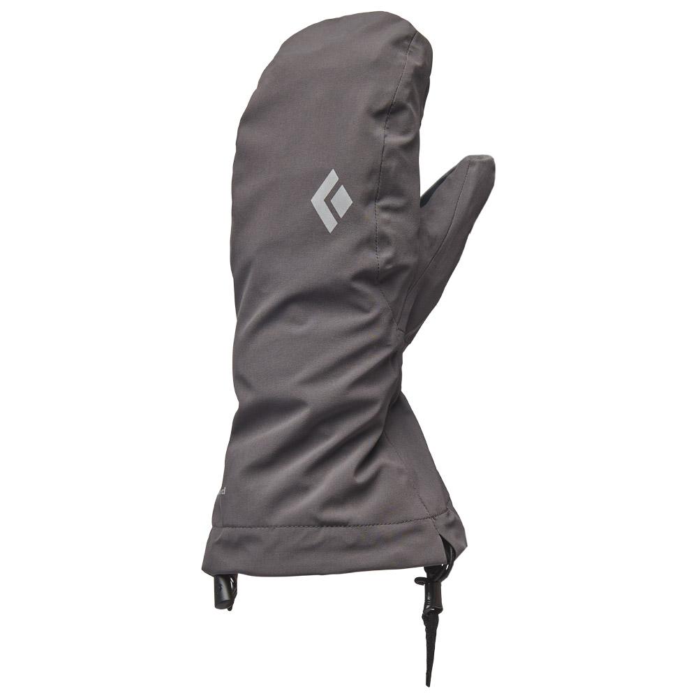 Black Diamond - Waterproof Overmitts Smoke - S - Fäustling - Größe S - Smoke - Glisshop.de