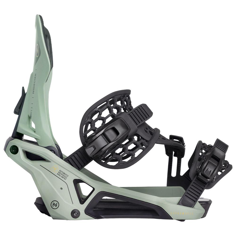 Nidecker Snowboard binding Supermatic Olive - Winter 2025 | Glisshop