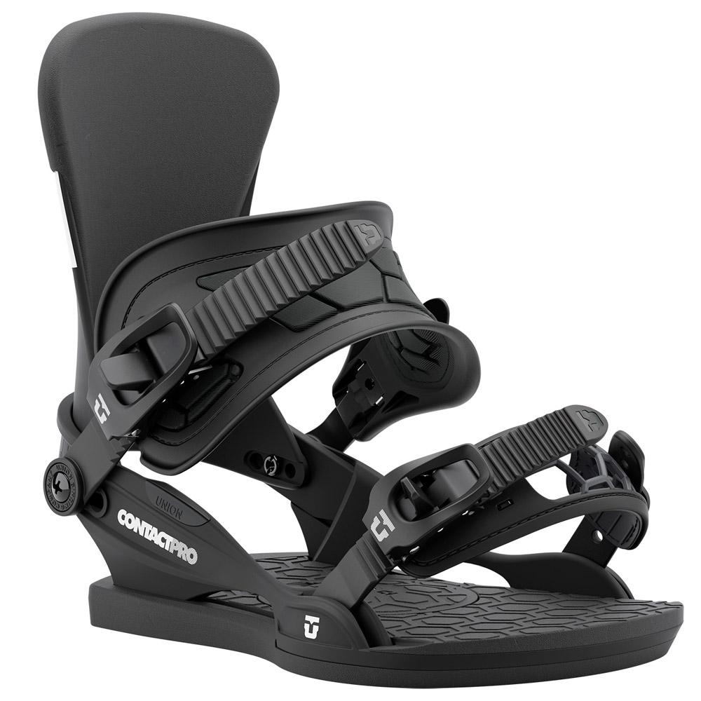 Attacchi Snowboard Union Contact Pro Black - Inverno 2022 | Glisshop