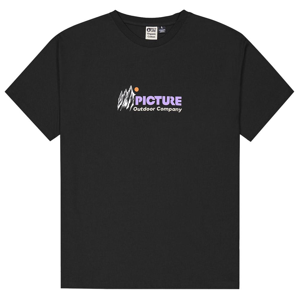 Picture - Toanah Black - M - T-Shirt - Größe M - Schwarz - Herren - Glisshop.de