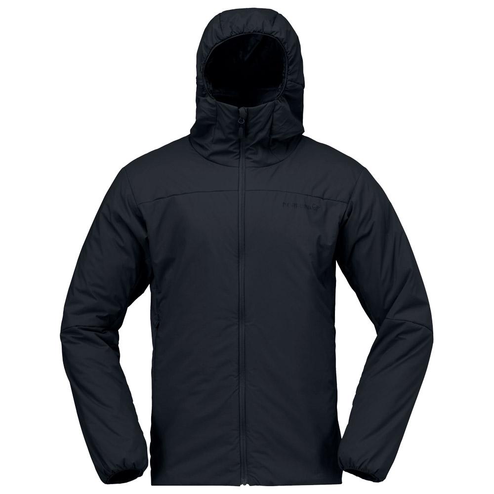 Norrona - Femund Thermo 60 Zip Hood M's Caviar - L - Hiking jacket