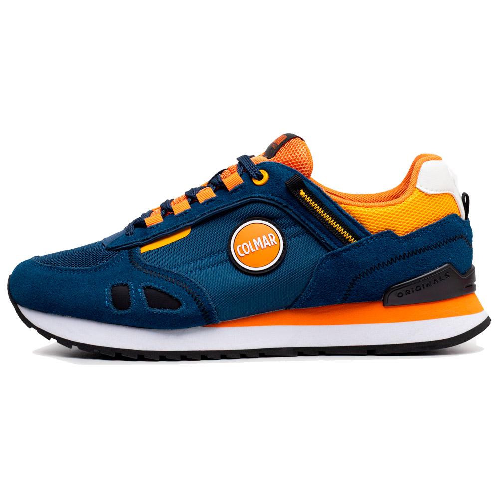 Colmar - Travis Sport Colors Denim Orange Yellow - 42 - Schuhe - Größe 42 - Gelb - Herren - Glisshop.de