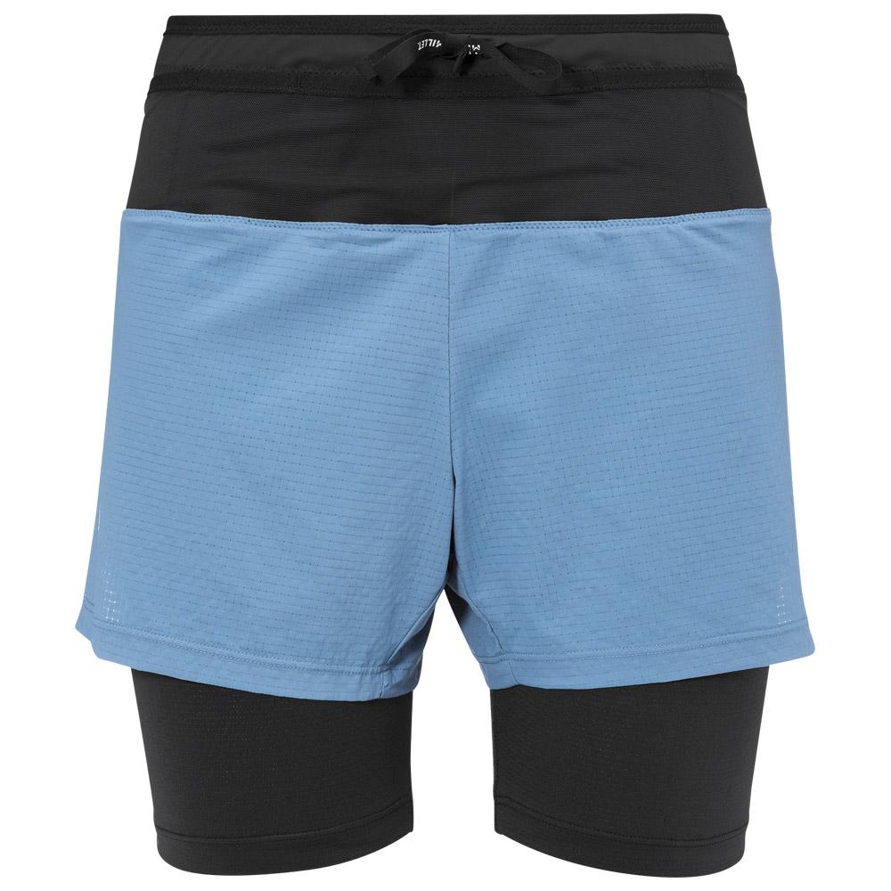 Millet - Intense 2In1 Short W Blue - M - Trail shorts
