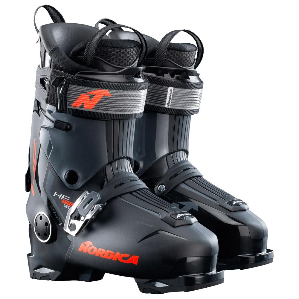 Nordica HF Pro 120 GW - Scarponi Da Sci Uomo, Alte Prestazioni, Sistema Hands-Free, Nero, Collezione 2024