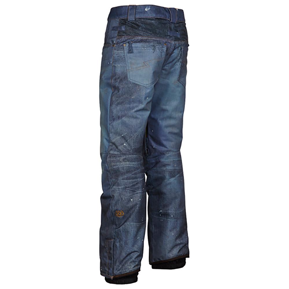 686 Technical pants Deconstructed Insulated Indigo Denim