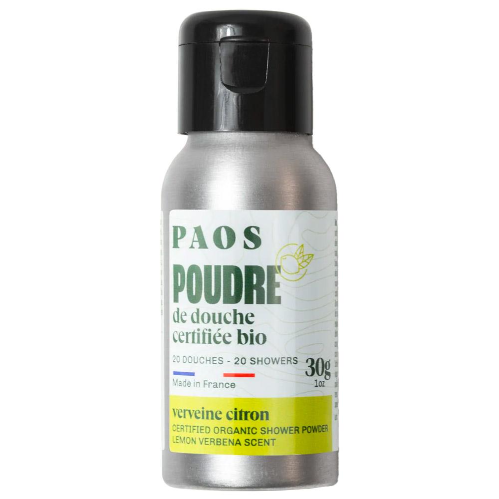 Paos - Poudre De Douche Bio 30 g Verveine Citron - Seife - Verveine Citron - Glisshop.de