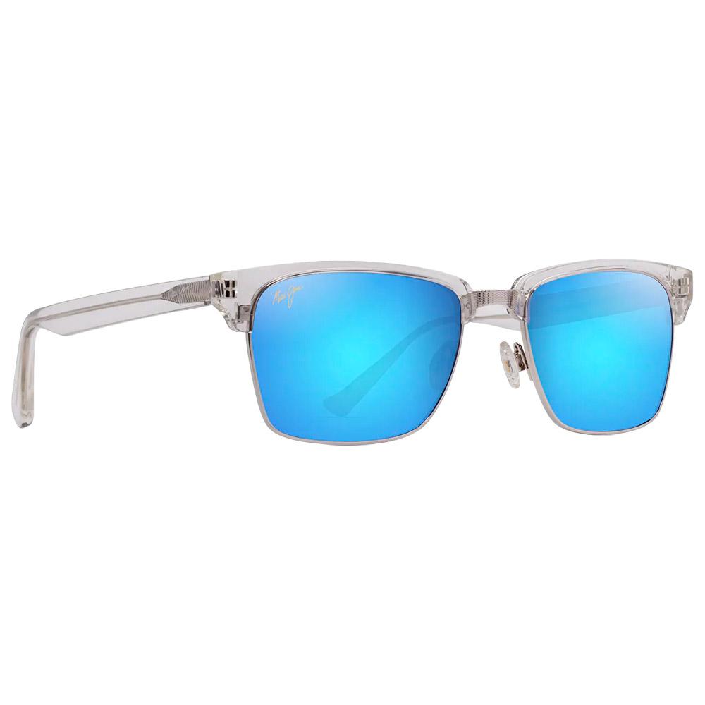 Maui Jim - Kawika XL Shiny Crystal Maui Pure Blue Hawaii - Sunglasses