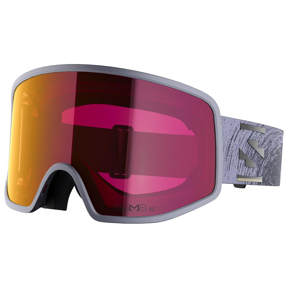 Salomon - Sentry Pro Otg Blue Granite Sigma Poppy Red - Goggles
