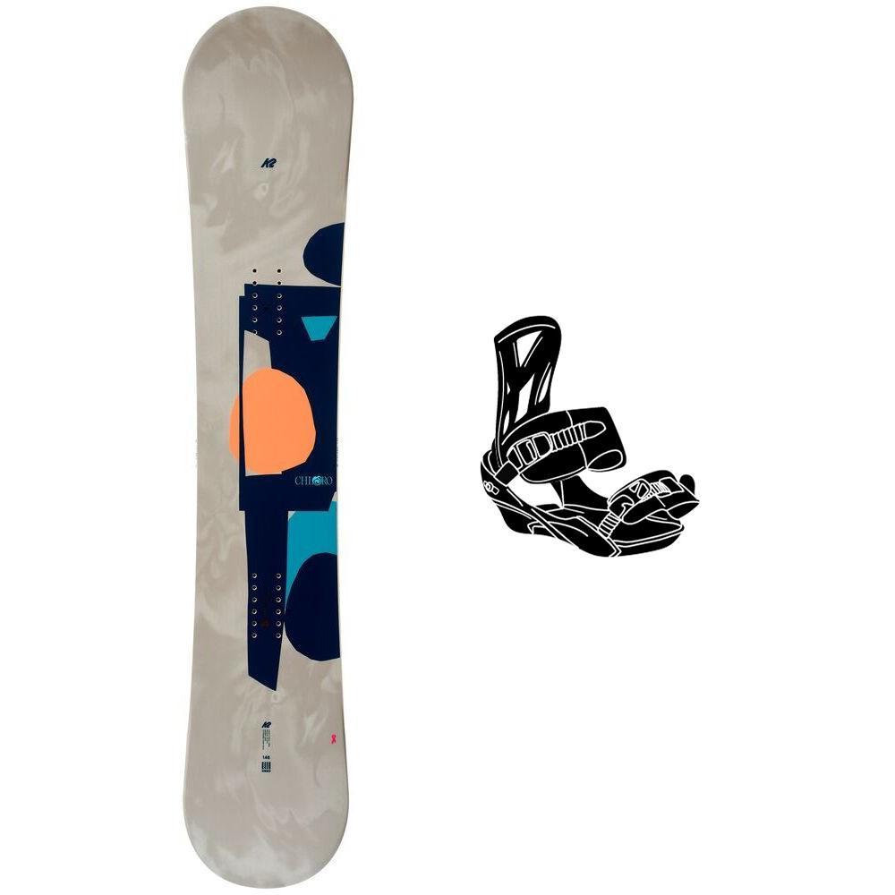 K2 - Pack Snowboard Chloro - 142 + Mach Black - Snowboard