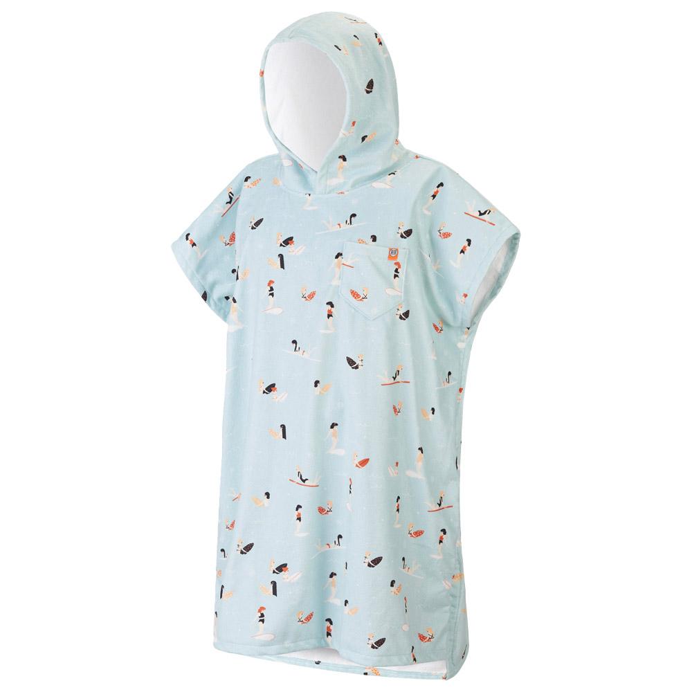 After Essentials - Beach Poncho Madrague Light Blue - Changing Robe
