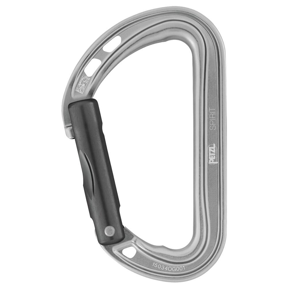Petzl - Spirit droit Grey - Carabiners