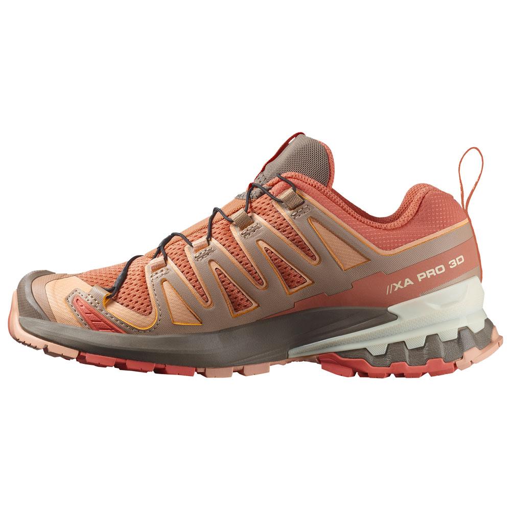 スニーカー Salomon XA Pro 3D V9 W Sun Baked Fresh Salmon Prairie Sunset Trailrunning Shoe Salomon Women XA Pro 3D V9 Sun Baked Fresh