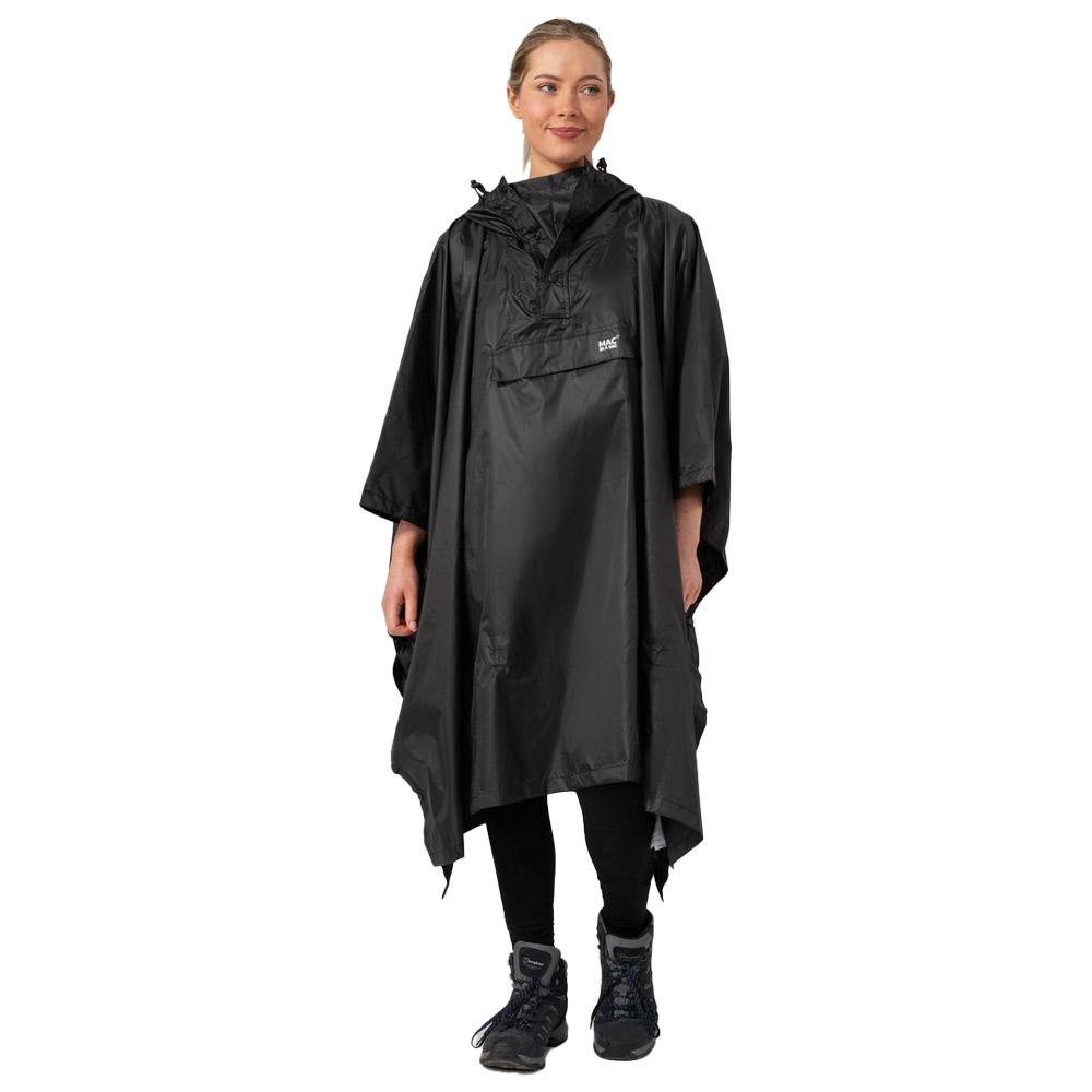 MAC IN A SAC - Mias Poncho Black - Regenponcho - Schwarz - Glisshop.de