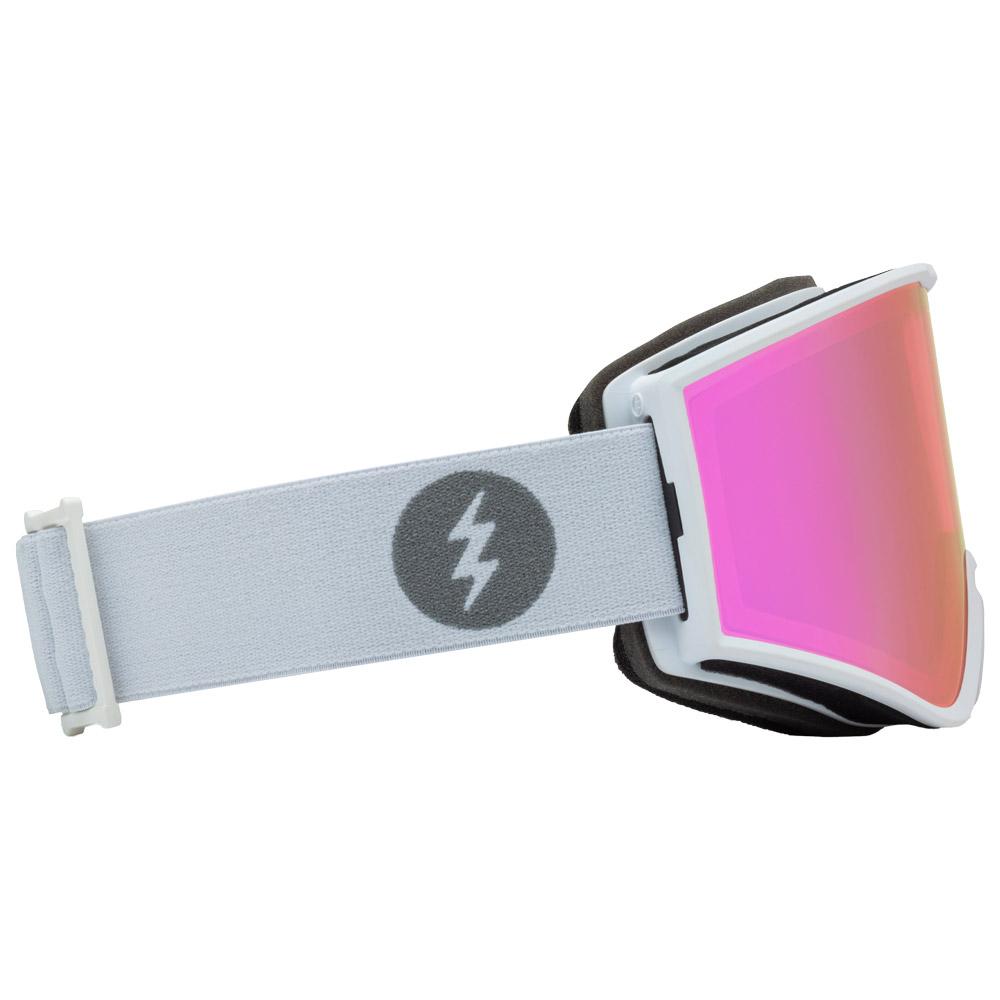 Electric Goggles Kleveland Matte White Pink Chrome - Winter 2025