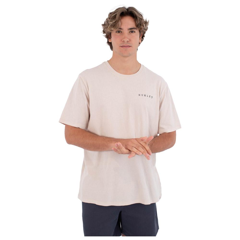 Hurley - Cycles Of The Earth Short Sleeve Bone - S - Tee-Shirt