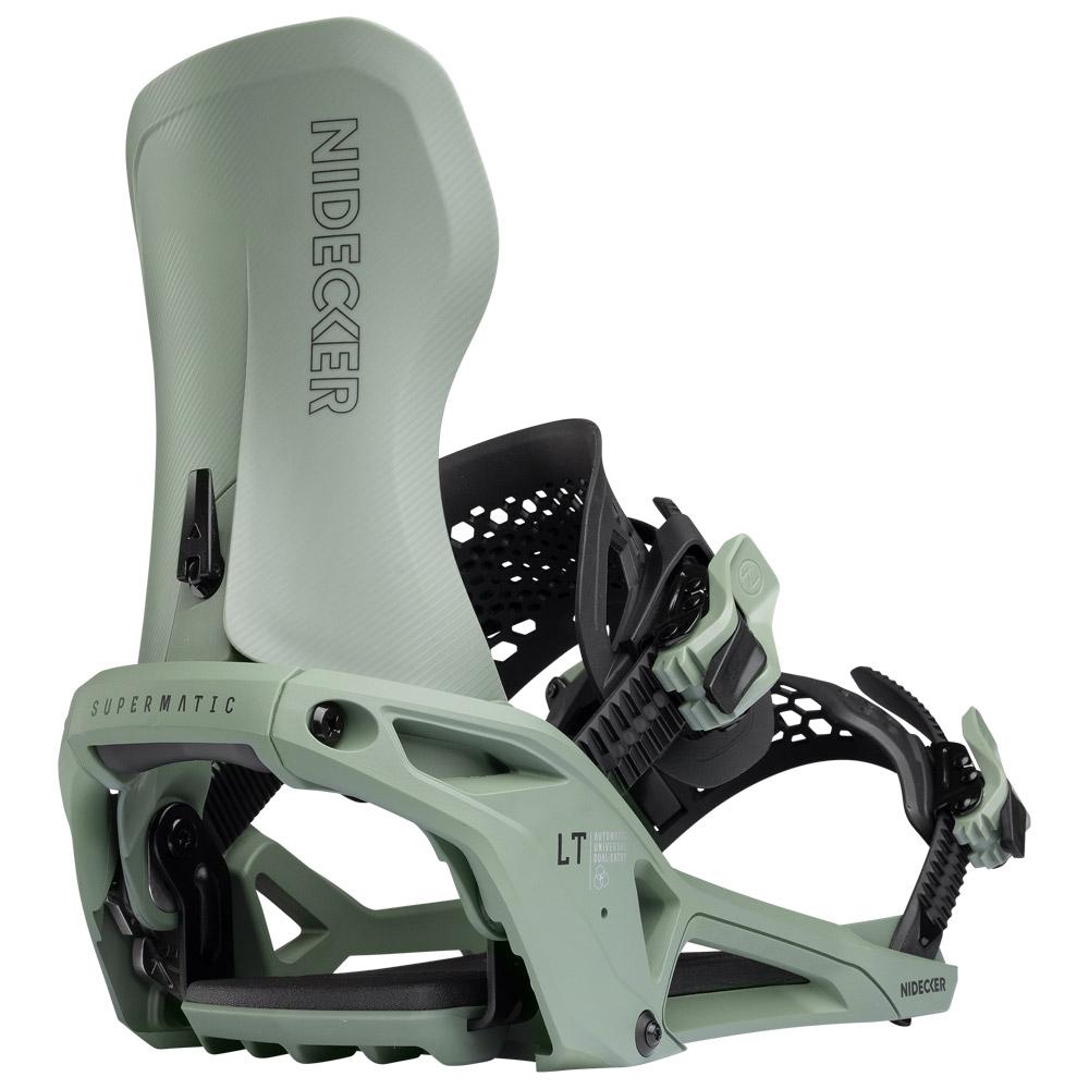 Nidecker - Supermatic Lt Olive - M - Snowboard binding