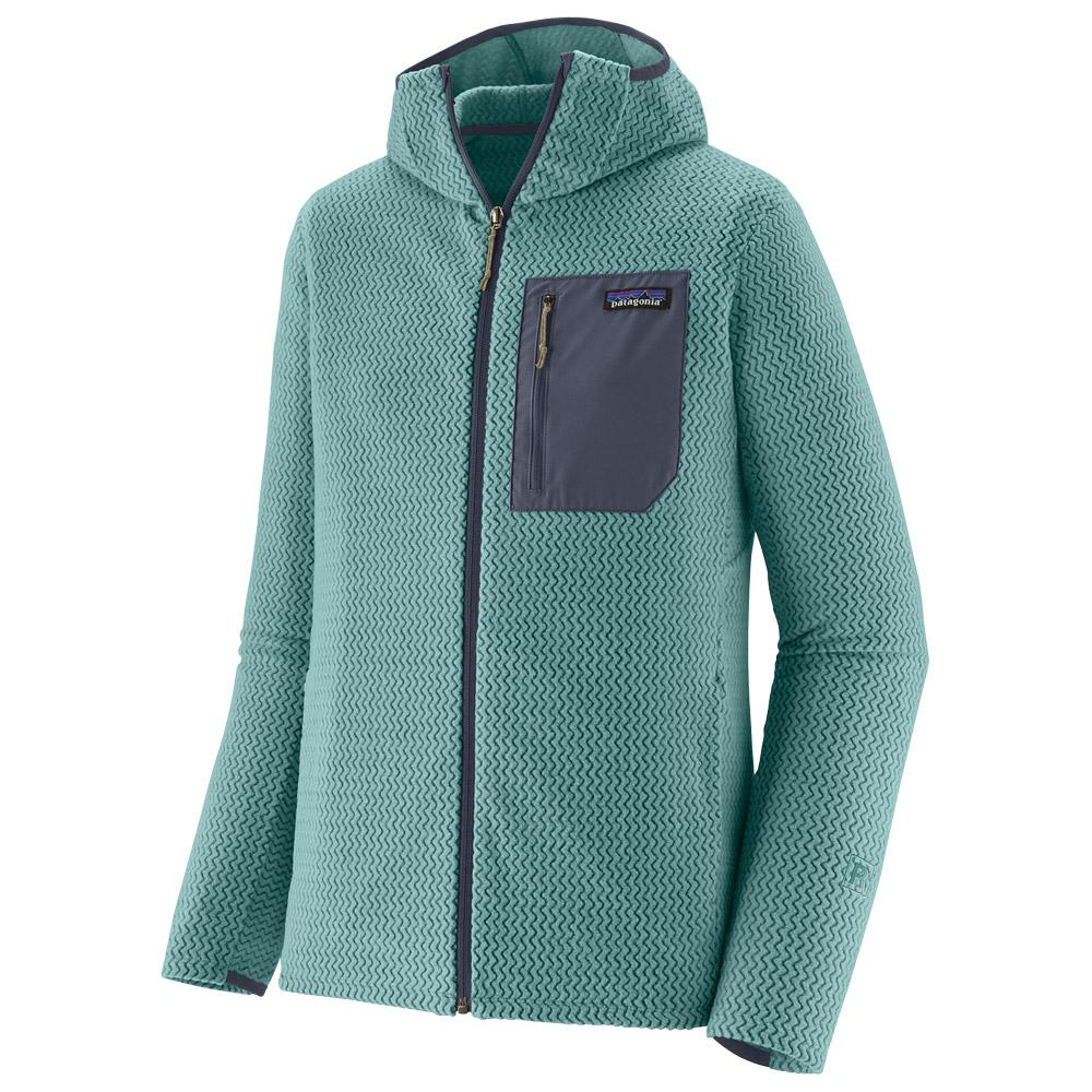 Patagonia - M's R1 Air Full Zip Hoody Blue Sage - XL - Fleece