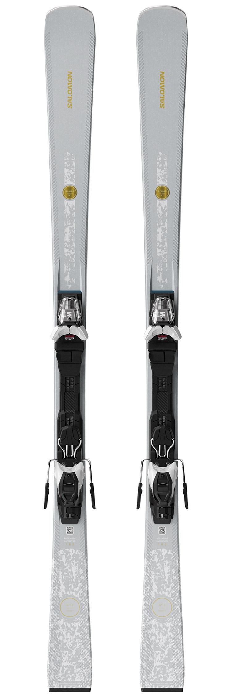 Salomon - Pack Ski E S/Max N°10 - 150 + E M10 Gw Glitter Black Chrome - Ski