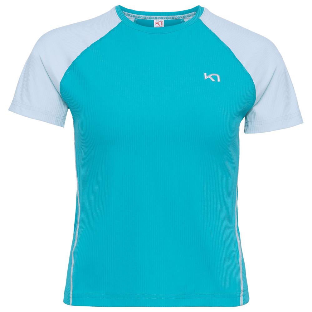 Kari Traa - Linnea Tee Shirt Blue Lagoon - M - Trail tee-shirt
