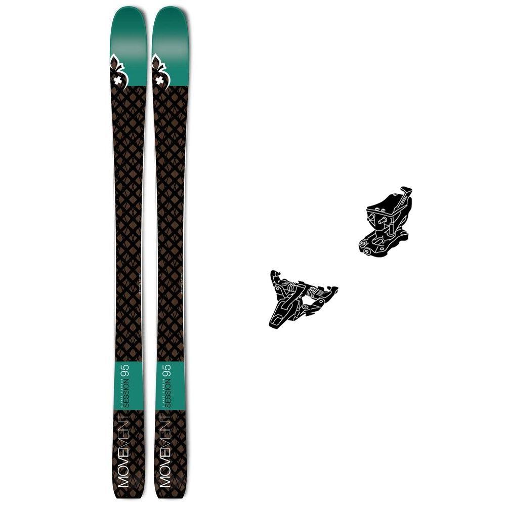 Movement - Touring ski set Session 95 W + bindings - Touring skis
