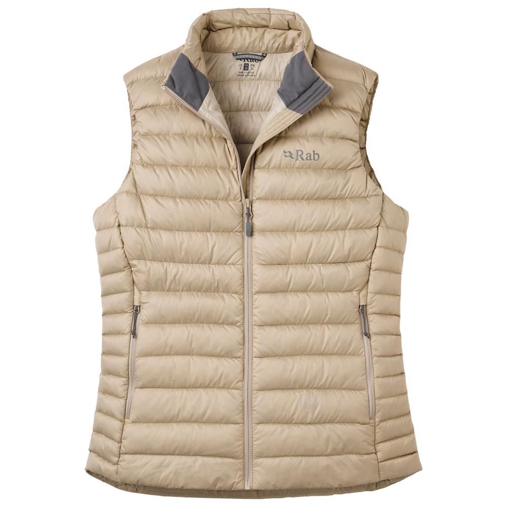 RAB - Microlight W's Dark Pebble - 10 - Down vest
