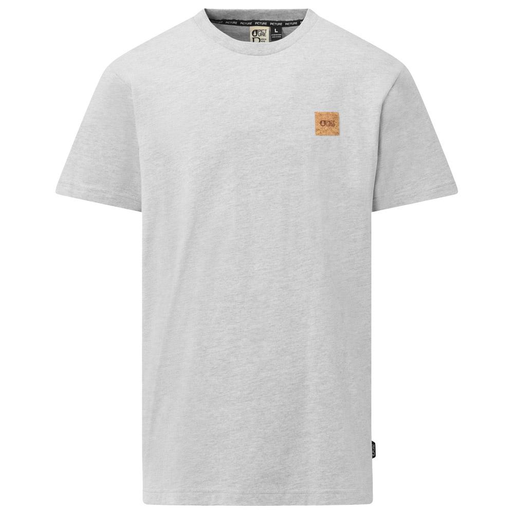 Picture - Lil Cork Grey Melange - L - T-Shirt