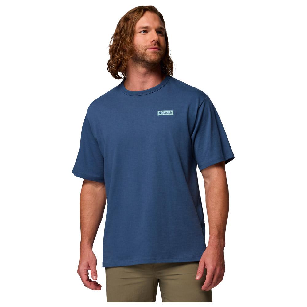 Columbia - Heavyweight Iconic Dark Mountain - XL - T-Shirt - Größe XL - Dark Mountain - Herren - Glisshop.de