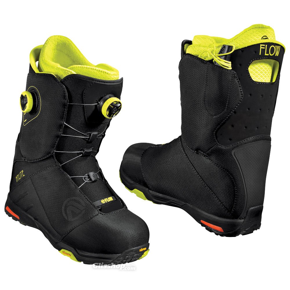 verschijnen beginnen Isoleren Flow Boots Hylite Focus Black Neon - Winter 2014 | Glisshop