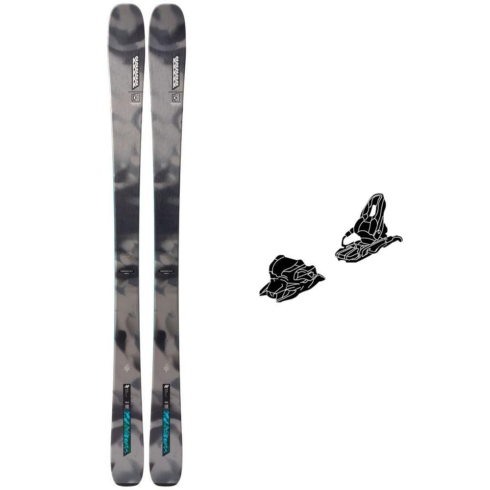 K2 - Alpine ski set Mindbender 85 W + bindings - Ski