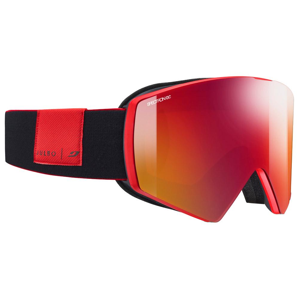 Julbo - Razor Edge Rouge Noir Spectron 3 Glare Control - Skibrille - Schwarz - Glisshop.de