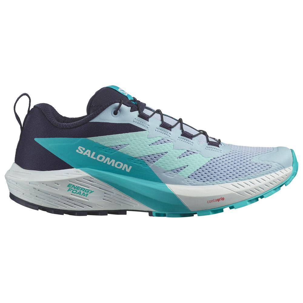 Chaussures de trail Salomon Sense Ride 5 W Cashmere Blue Carbon Peacock