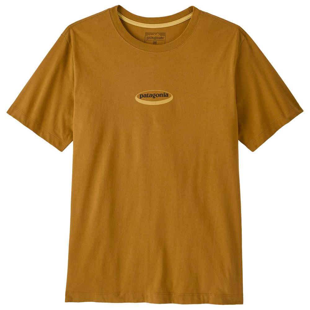 Patagonia - '95 Oval Logo Bobcat Brown Sunshine - S - Tee-Shirt