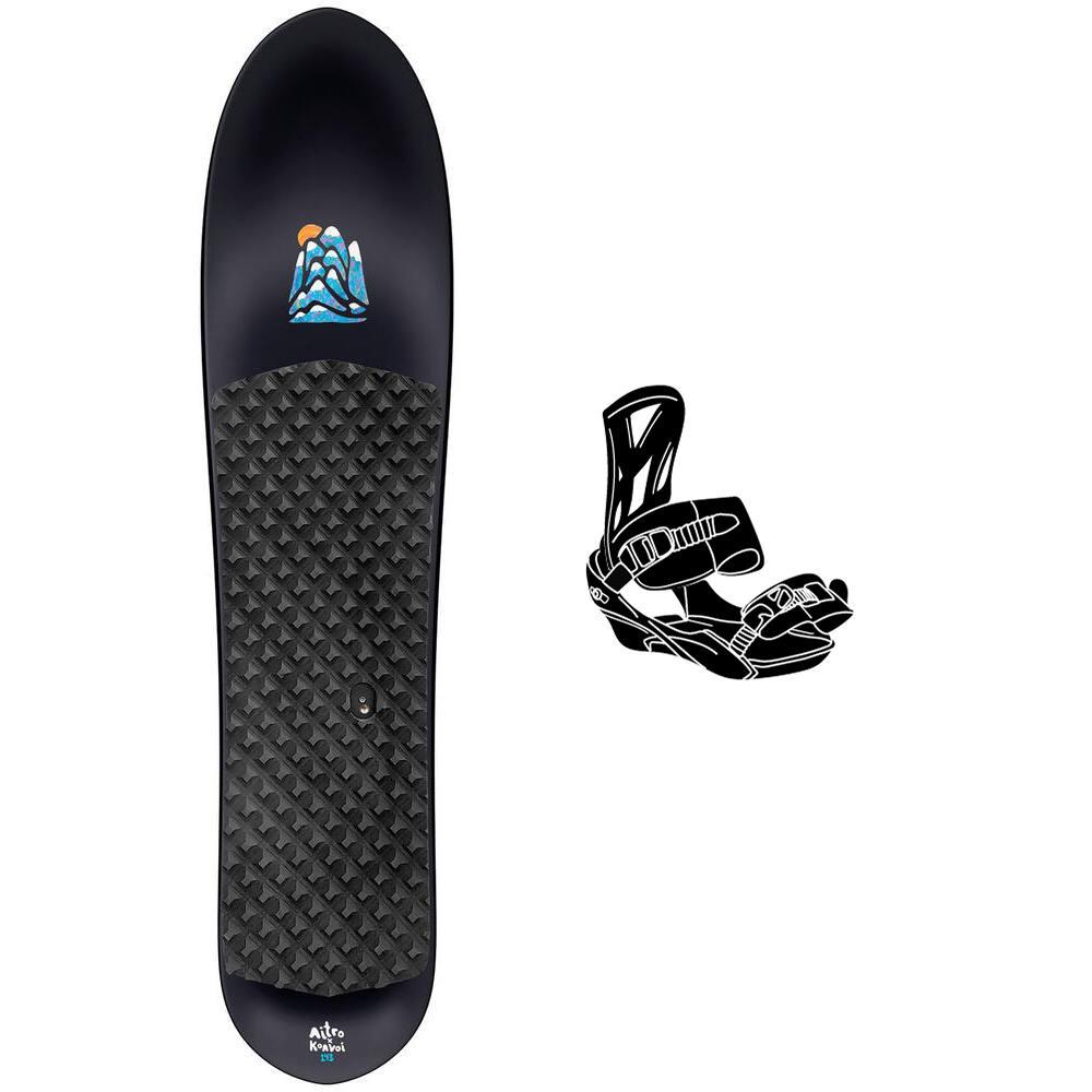 スノーボード Nitro Quiver x Konvoi Surfer Nitro Quiver x Konvoi Surfer Nitro X Konvoi Pow Surfer Snowboard 2024