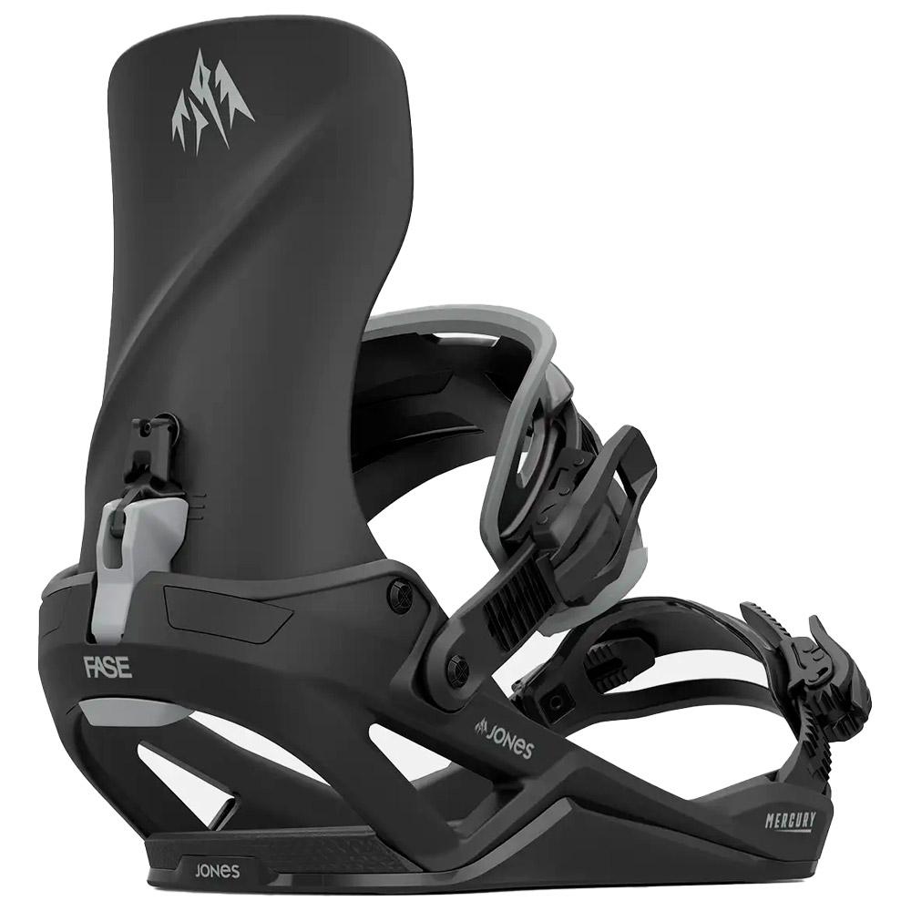 Jones - Mercury Fase Stealth Black - S - Snowboard binding