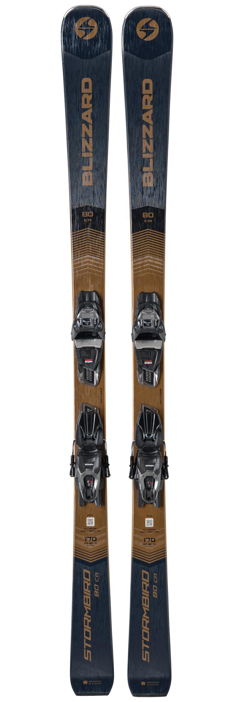 Blizzard - Pack Ski Stormbird 80 Ca - 175 + Tpc 11 Demo Black Silver - Ski