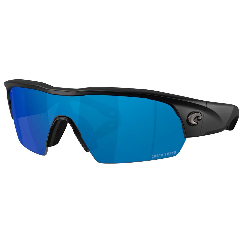 Costa Del Mar - Pilothouse Pro Matte Black Blue Mirror Polarized - Sunglasses