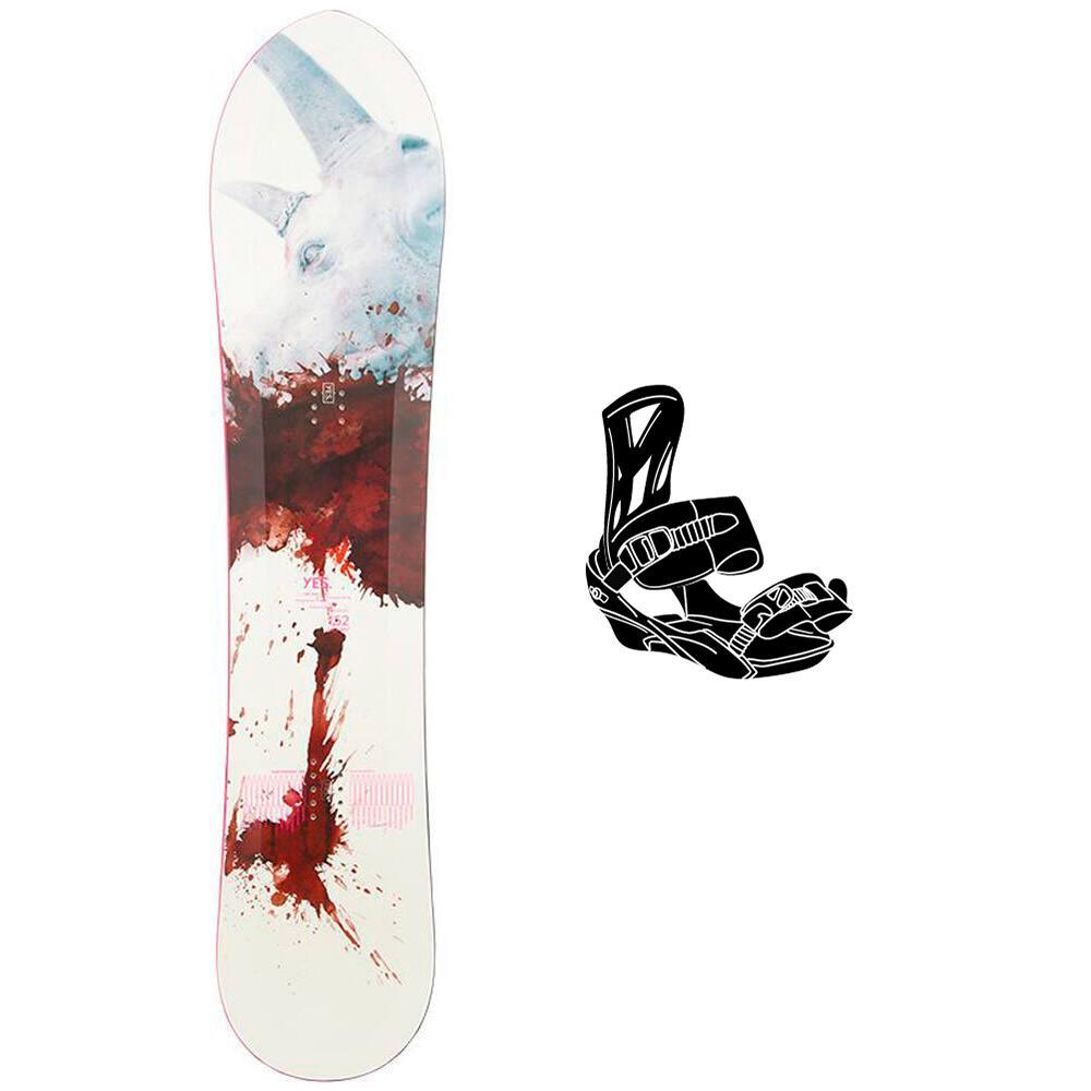 yes snowboard ワイドボード！YES 420 .152 0 Snowboard - Rider