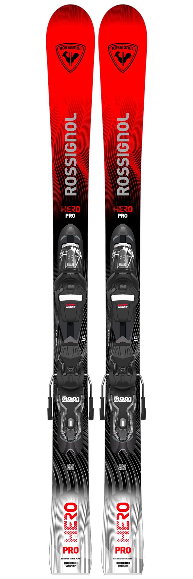 Rossignol - Pack Ski Hero Pro Multievent Xpress Jr - 140 + Xpress 7 Gw B83 Black - Ski