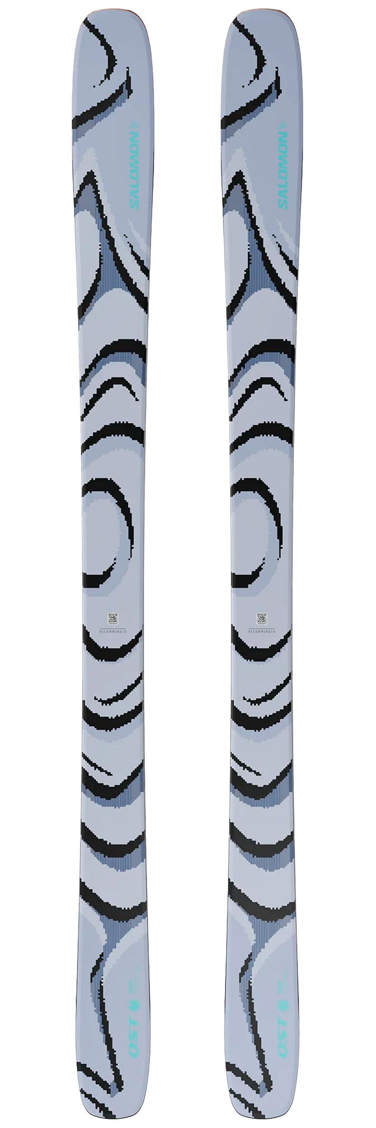 Salomon - Qst 100 Cosmic Sky DA*** + N Strive 11 TCX - 172 - Alpine ski set