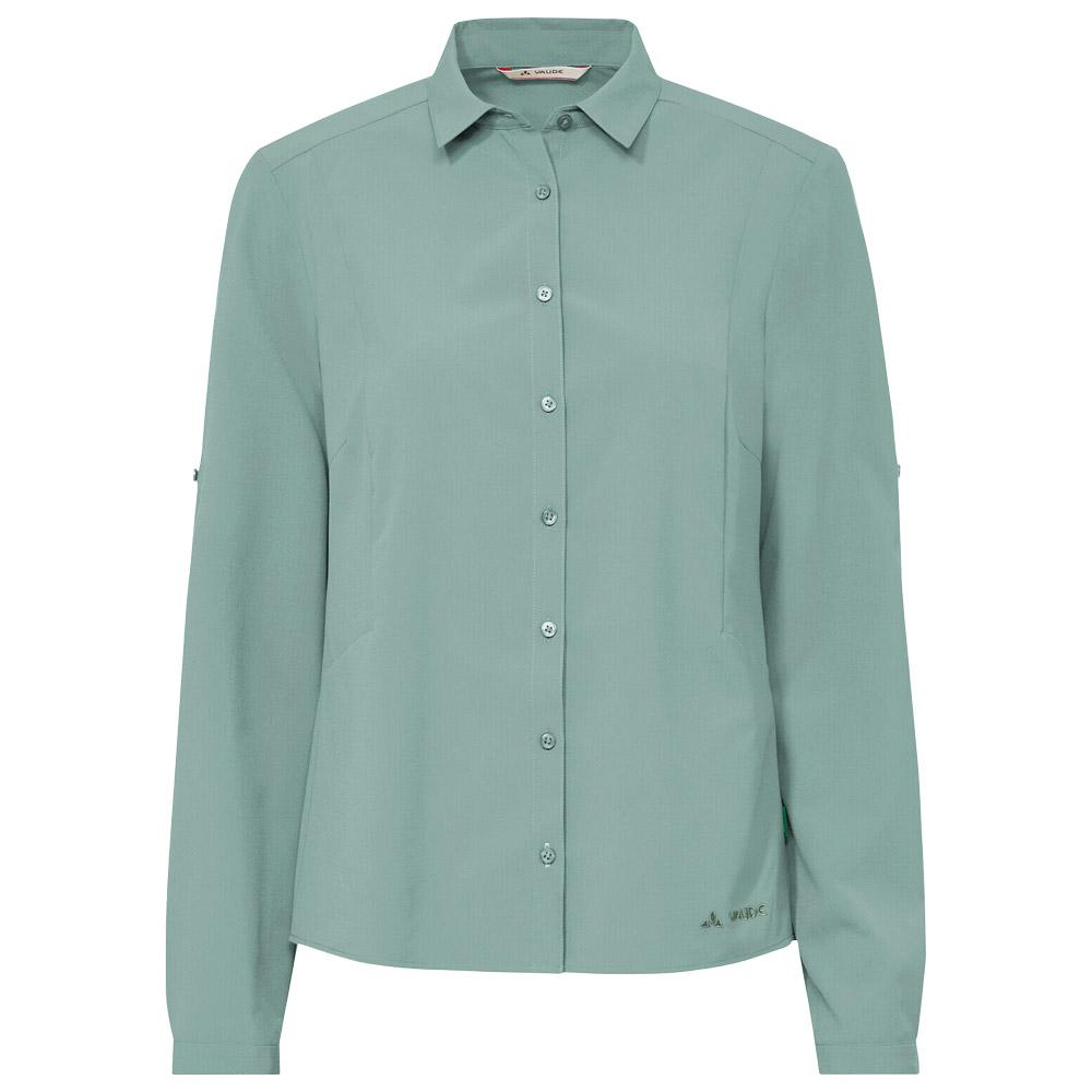 Vaude - Women's Rosemoor Long Sleeve Shirt IV Dusty Fern - 40 - Wanderhemd