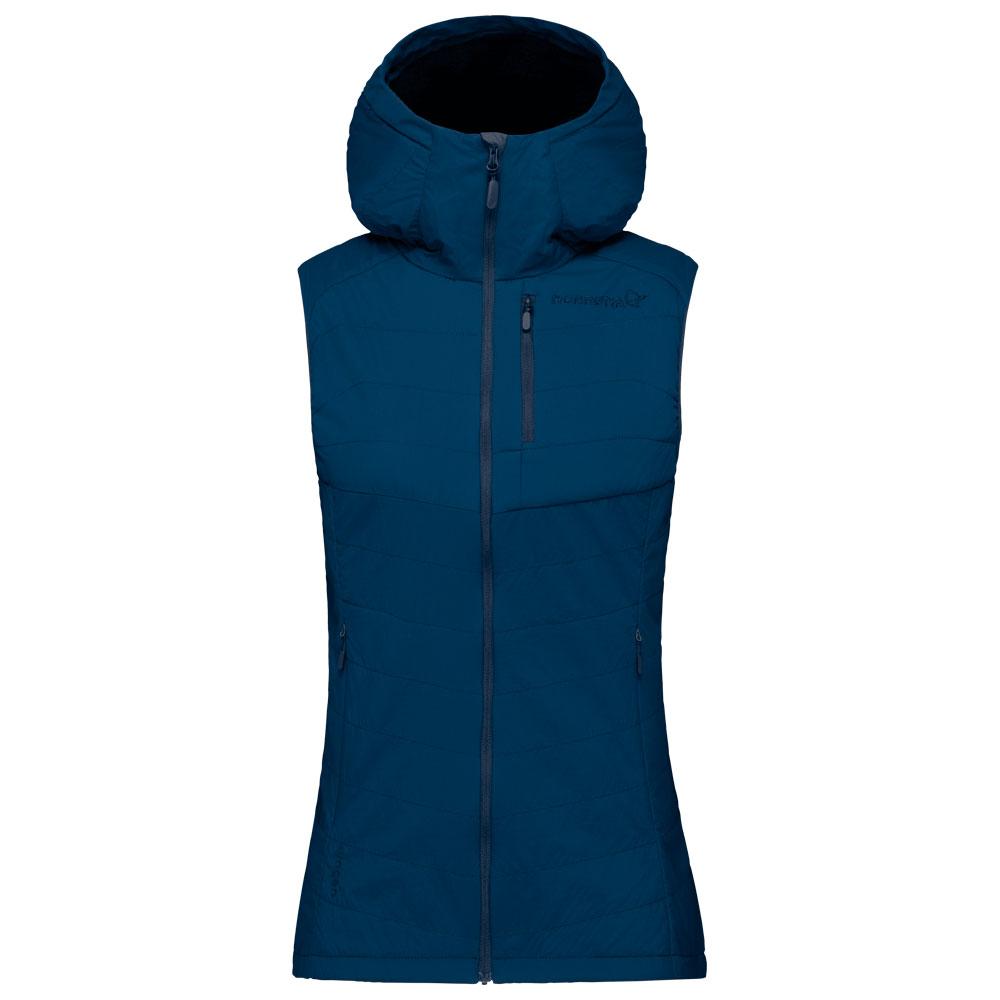 Norrona - Women's Lyngen Alpha90 Vest Indigo Night - XS - Down vest