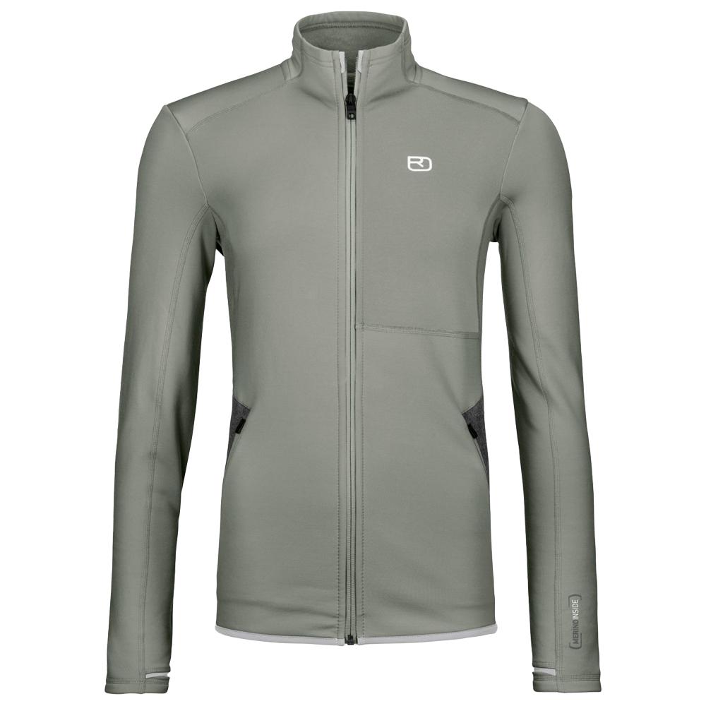 Ortovox - Fleece Jacket M Green Sage - L - Technische Jacke