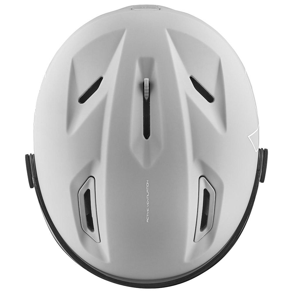 Casque De Ski Bollé V-Atmos - Visière Photochromique Cat.1 à 3, Taille M, Noir Mat - Technologie AViD, Ventilation Réglable - 11