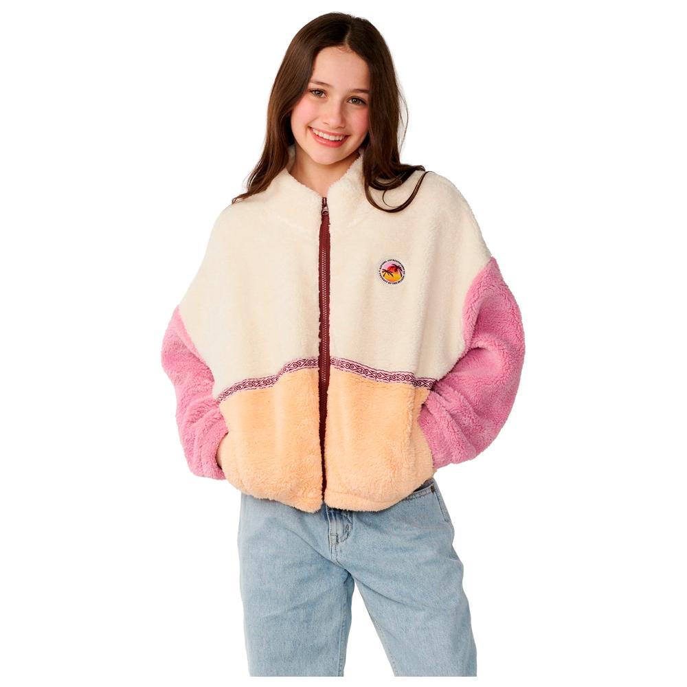 Rip Curl - Surf Revival Heritage Zip Through Shell - S - Fleece