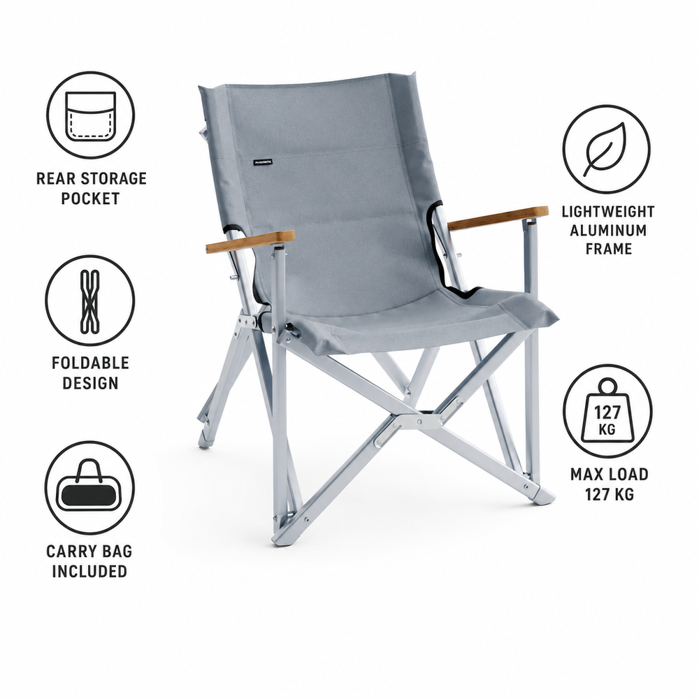 Campingstuhl Dometic Go Compact Camp Chair Silt - Sommer 2026