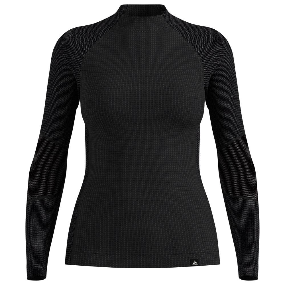 Odlo - Seamless Performance Wool W's Black - M - Funktionsunterwäsche - Größe M - Schwarz - Damen - Glisshop.de