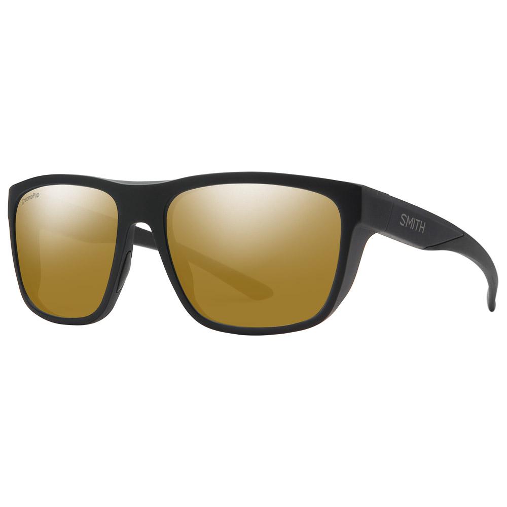 Smith - Barra Matte Black Chromapop Bronze Polarized Mirror - Sunglasses