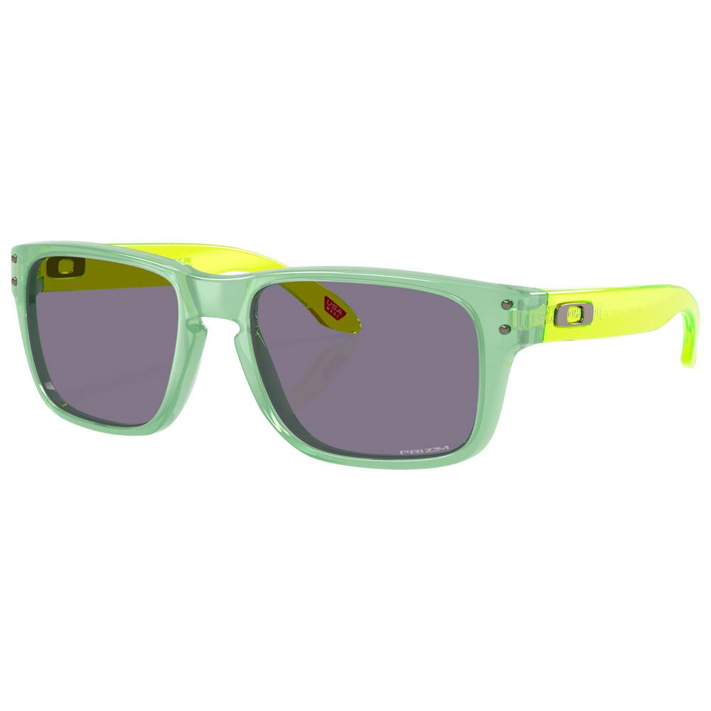 Oakley - Holbrook Xxs Transparent Jade Prizm Grey - Sonnenbrille - Grau - Glisshop.de