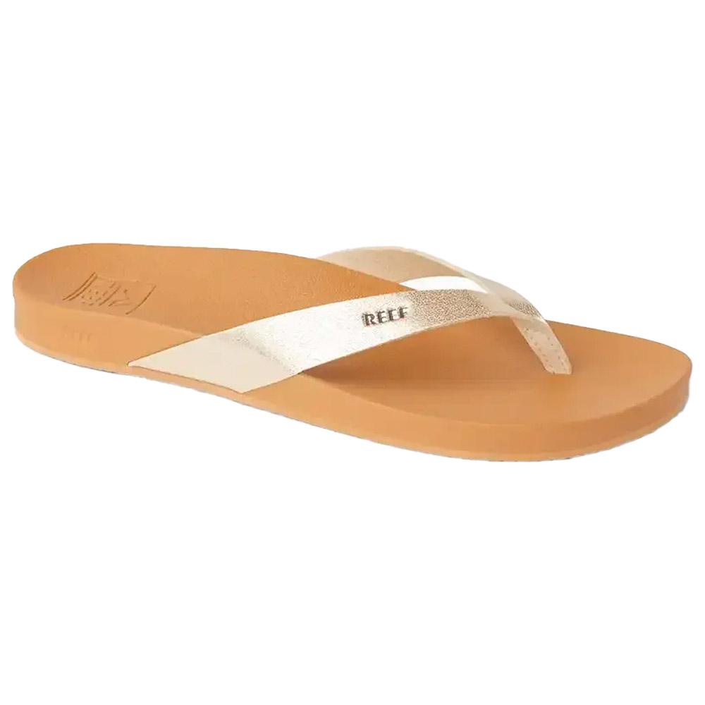 Reef - Cushion Court Girlss Tan Champagne - 37.5 - Flip-flops
