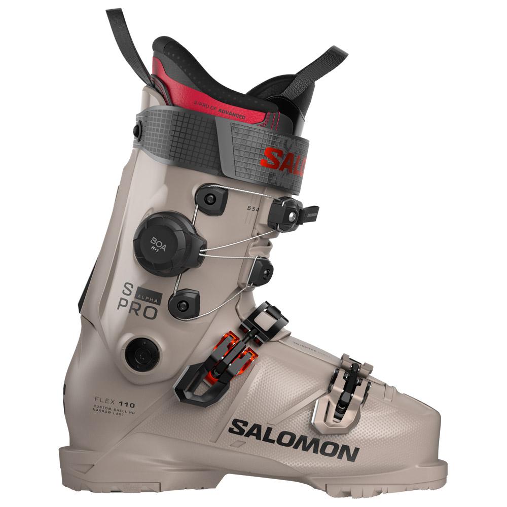 Salomon - S/Pro Alpha C Boa 110 Roasted Cashew Black Samba Met. - 27-27.5 - Ski boots